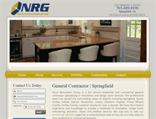 Tablet Screenshot of nrg-va.com